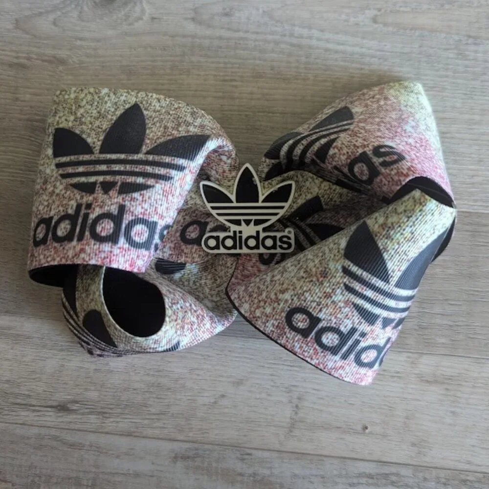 Adidas Girls Hair Bow – 6” x 4”